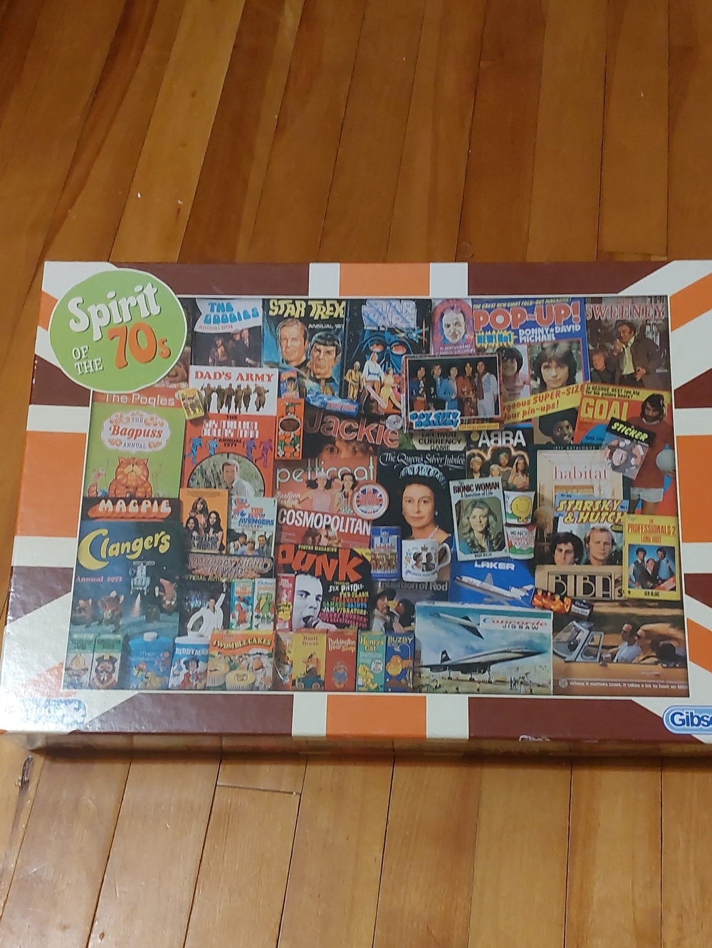 Gibsons Spirit of the 70s 1000-Piece Jigsaw Puzzle – Complete Pre-Owned